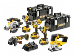 DEWALT DCK664P3 XR Brushless 6 Piece Kit 18V 3 x 5.0Ah Li-ion £749.00